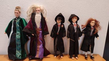 Mattel - Action figure Harry Potter Lotto 5 Action Figures