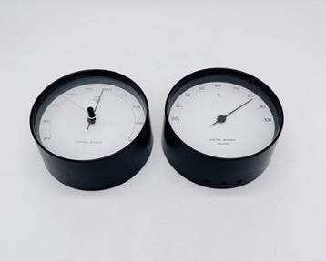 Georg Jensen - Weerstation (2) - Staal - Henning Koppel-set