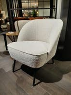 Vogue Fauteuil Bouclé - Naturel **SHOWROOMMODEL**, Nieuw, Stof