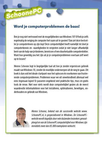 Computerbijbel voor Windows 10 9789082567939 Menno Schoone, Boeken, Verzenden, Gelezen, Menno Schoone