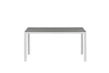 Tuintafel Toscane Wit/Grijs Alu/Polywood 150x90 cm The, Tuin en Terras, Tuintafels, Verzenden, Nieuw