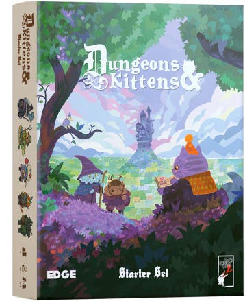 Dungeons And Kittens - Starter Set | Edge Entertainment -, Hobby en Vrije tijd, Gezelschapsspellen | Bordspellen, Verzenden, Nieuw