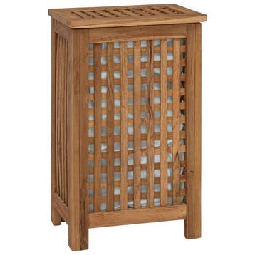 Badkamer mand Massief Teak - Laatste Stuk!, Ophalen of Verzenden, Zo goed als nieuw, Bruin, Overige typen