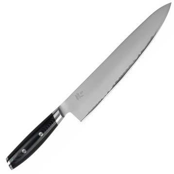 Yaxell Koksmes - roestvrij staal - 3-laags - 230 mm - zwa..., Ophalen of Verzenden, Nieuw, Hout