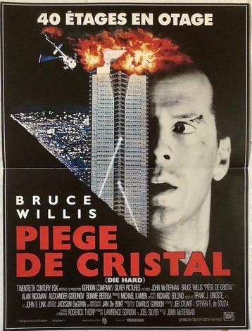 Lot of 3 movie-posters - Schwarzenegger / Bruce Willis /, Nieuw