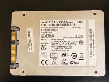 Intel SSD Pro 1500 Series – 180GB – 2.5 SATA SSD – 7mm, Computers en Software, Harde schijven, Ophalen of Verzenden, Nieuw