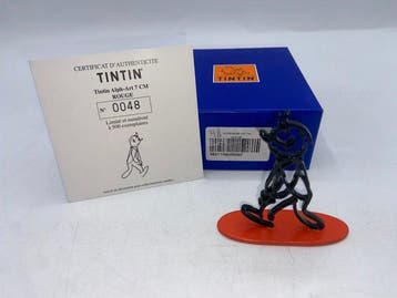Moulinsart - Tintin - Alpha-Art 7 cm « Rouge » – Figurine en, Nieuw