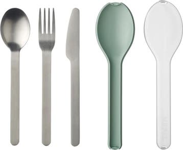 Mepal Ellipse bestekset 3-delig RVS Nordic sage, Nieuw