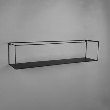 Wandrek - Wandplanken - Livion Asil - 2-delig - Zwart -, Ophalen of Verzenden, Nieuw