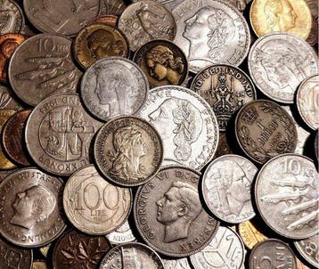 Wereld. Extraordinary Set with 182 Coins (800 grams) + 21