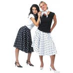 Zwarte Rock en Roll rok - Jaren 50 kleding, Kleding | Dames, Verzenden, Nieuw