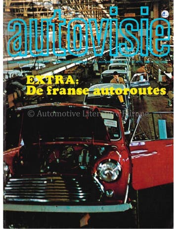 1968 AUTOVISIE MAGAZINE 15 NEDERLANDS, Boeken, Auto's | Folders en Tijdschriften, Nieuw, Author