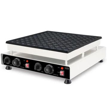 Poffertjesplaat | 50°C/300°C | RVS | Elektrisch | 2.4kW, Verzenden, Nieuw in verpakking