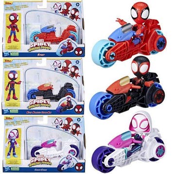 Hasbro Marvel Spidey speelgoedmotor van €16,99 voor €15,29, Ophalen of Verzenden, Nieuw