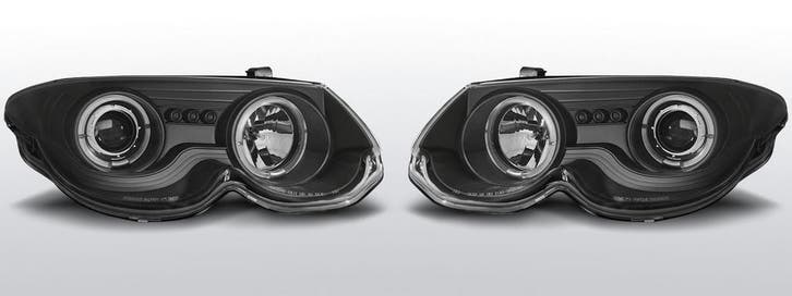 Koplampen Angel Eyes | geschikt voor Chrysler 300 M 1999-200, Auto-onderdelen, Verlichting, Nieuw, Chrysler, Verzenden
