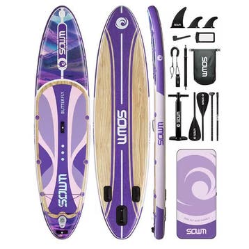 Opblaasbaar SUP board 335 cm stabiel voor vissen set, Watersport en Boten, Verzenden, Nieuw