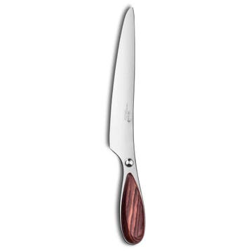 Déglon Vleesmes 19 cm – Roestvrij Staal – Palissander H, Ophalen of Verzenden, Nieuw, Hout