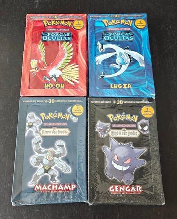 Pokémon - 4 Sealed deck - EX - EX Unseen Forces, EX Legend, Nieuw