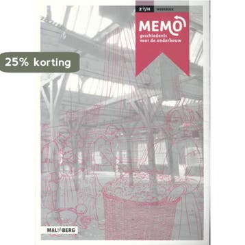 2 T/H / MeMo / werkboek - Schrover 9789034584175, Verzenden, Gelezen, Schrover