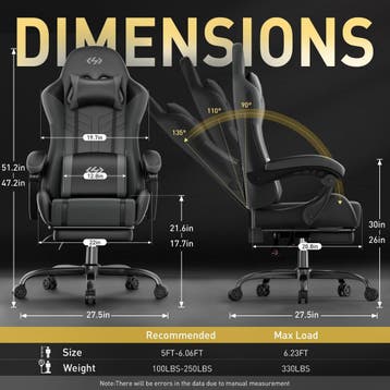 Ergonomische Bureaustoel -  Office Chair - Gamestoel - Volwa, Verzenden, Zo goed als nieuw