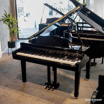 Oostendorp Digital Classic Semi Grand Elite IV PE messing, Nieuw, Zwart, Vleugel