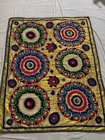 Suzane Kilim - Suzane Tapijt, Bankhoes, Bedhoes,, Nieuw
