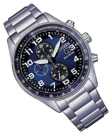 Citizen - Aviator Chrono - Special Edition PILOT - Blue Navy, Nieuw