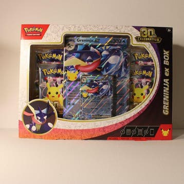 Pokémon - 1 Box - 30th Celebration Greninja Ex box, Nieuw