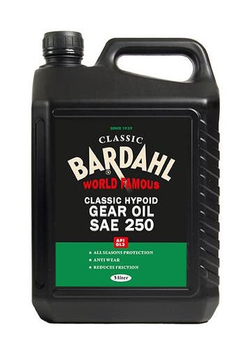 Bardahl Classic versnellingsbakolie SAE 250 5 liter, Auto diversen, Onderhoudsmiddelen
