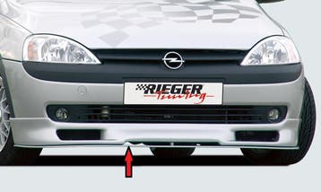 Rieger spoilerzwaard | Corsa C: 09.00-05.03 (tot Facelift) -, Auto-onderdelen, Verzenden, Nieuw, Opel