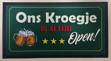 Barmatjes Barmat lekmatten dripmat barrunners toogmat NIEUW, Verzamelen, Biermerken, Ophalen of Verzenden, Nieuw, Viltje(s), Overige merken