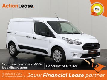 Ford Transit Connect 100Pk Wit occasion, Auto's, Bestelauto's, Zwart, Wit, Handgeschakeld, Nieuw