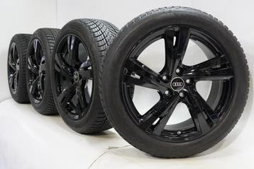 Audi A5 S5 B10 18 inch velgen Goodyear Winterbanden Originee, 18 inch, Gebruikt, Velg(en), Winterbanden