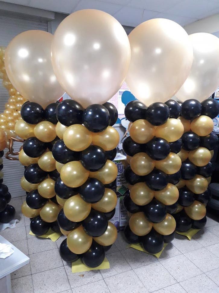Ballondecoratie Tilburg – Nu 2 Pilaren voor €55,- incl. btw, Hobby en Vrije tijd, Feestartikelen, Feestartikel, Nieuw, Ophalen