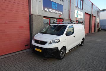 Peugeot Expert 226S 1.6 BlueHDI 95 Premium met imperiaal en, Stof, Gebruikt, Wit, Dealer onderhouden