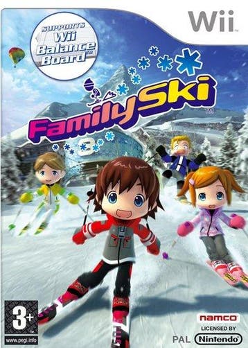 Family Ski [Wii], Spelcomputers en Games, Games | Nintendo Wii, Ophalen of Verzenden, Zo goed als nieuw