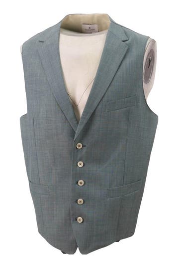 Dutch Dandies Gilet in maat 52 Blauw, Kleding | Heren, Verzenden, Zo goed als nieuw, Blauw, Dutch Dandies