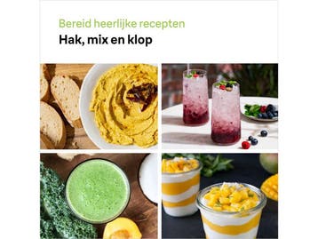 Braun MQ55.254MBK - Staafmixer - 1000W 25 snelheden - Zwart, Verzenden, Nieuw