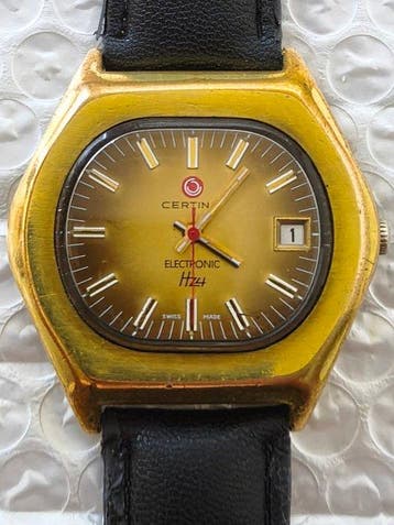 Certina - Electronic Hz4 - Rare ESA Dynotron Cal. 28-351 -, Nieuw
