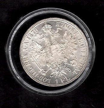 Oostenrijk. Franz Joseph I. 1 Florin 1879 (Zonder, Postzegels en Munten, Munten | Europa | Niet-Euromunten