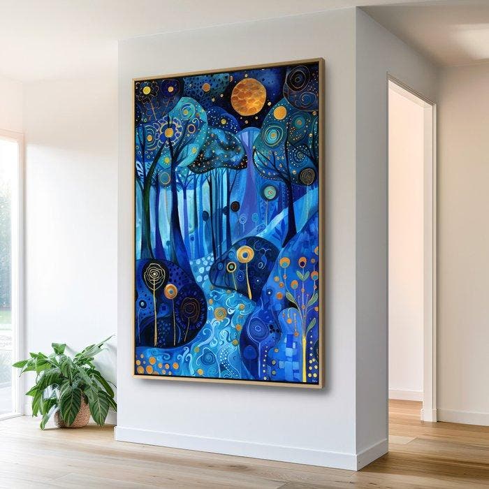 Felix van Horst - Mystic Moonlight (XXL), Antiek en Kunst, Kunst | Designobjecten