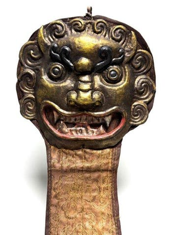 Woeste Wachterdemon / Leeuwenmasker - Nepal (Zonder
