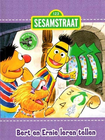 Bert en Ernie leren tellen / Sesamstraat - Susn Hood, Verzenden, Gelezen, Susn Hood