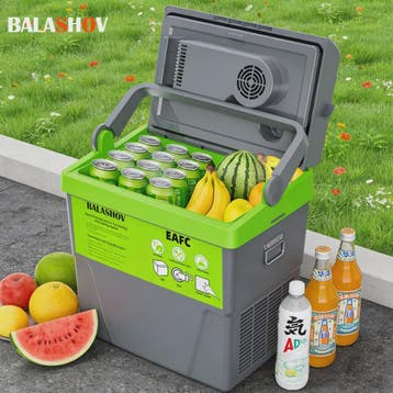 20L Mini Koelkast - Draagbaar, Dubbel Gebruik (Thuis/Auto),, Verzenden, Nieuw