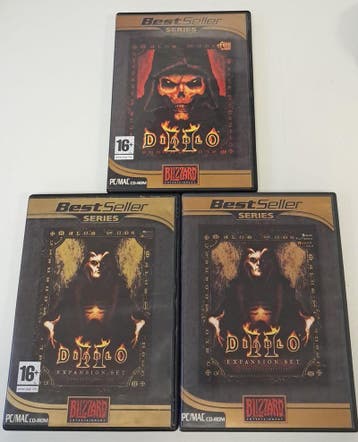 Diablo II & Lord of Destruction Expeansion Set (2x) PC Games, Spelcomputers en Games, Verzenden, Nieuw