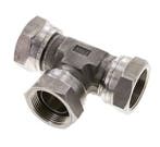 T-koppeling G1 1/4 Binnendraad RVS Hydrauliek 150bar, Verzenden, Nieuw