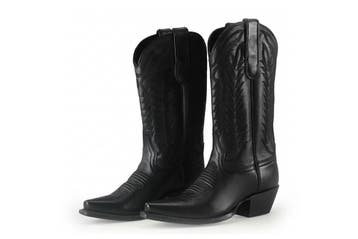 Caborca Silver Cowboy laarzen in maat 37 Zwart, Verzenden, Zwart, Zo goed als nieuw, Caborca Silver