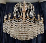 Kroonluchter - Messing, Kristal