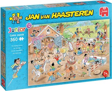 Jan van Haasteren Junior - De Manege (360 stukjes) | Jumbo -, Hobby en Vrije tijd, Verzenden, Nieuw