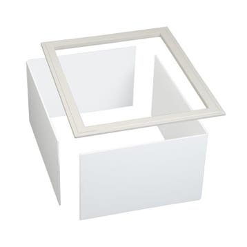 Ubbink Purilan Euro / Plus afwerkrand Plano 400 wit, Ophalen of Verzenden, Nieuw